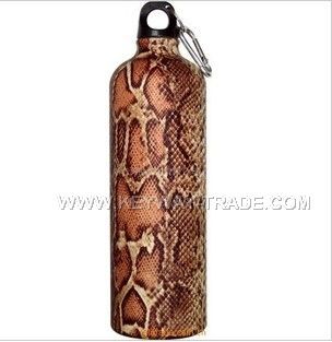 KW.22011 Snake skin water bottle