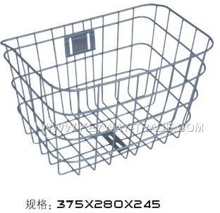 KW.22B07 iron bicycle basket'