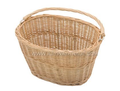 kw.22B40 rattan bicycle basket'