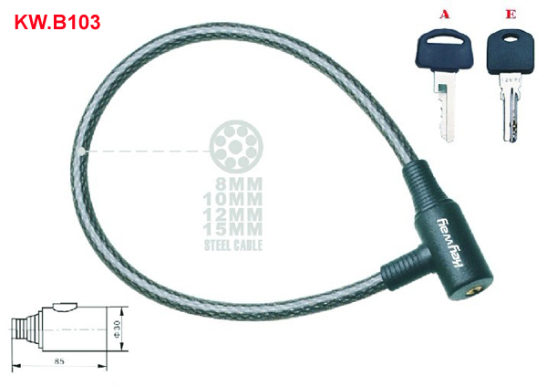 KW.B103 Cable lock'