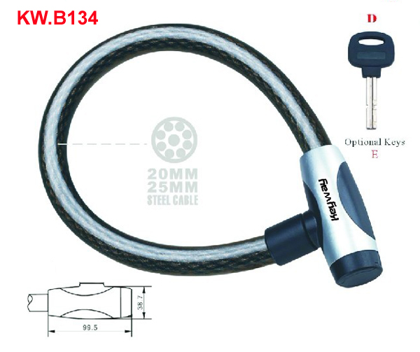 KW.B134 Cable lock'