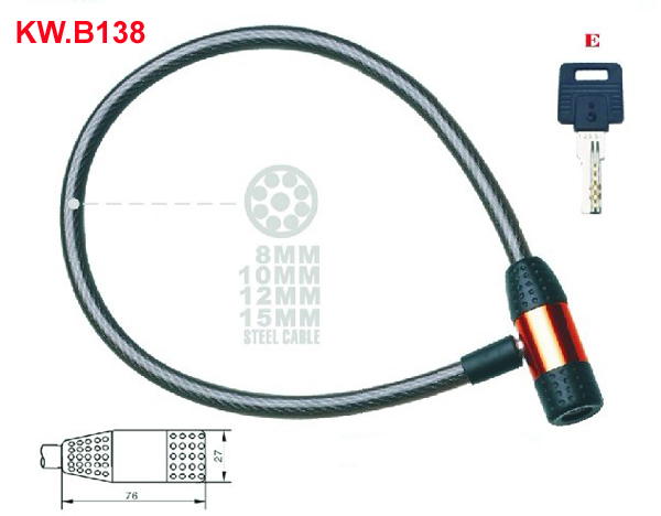 KW.B138 Cable lock'