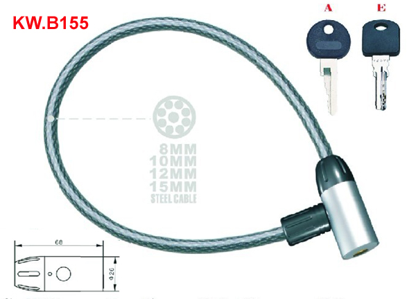 KW.B155 Cable lock'