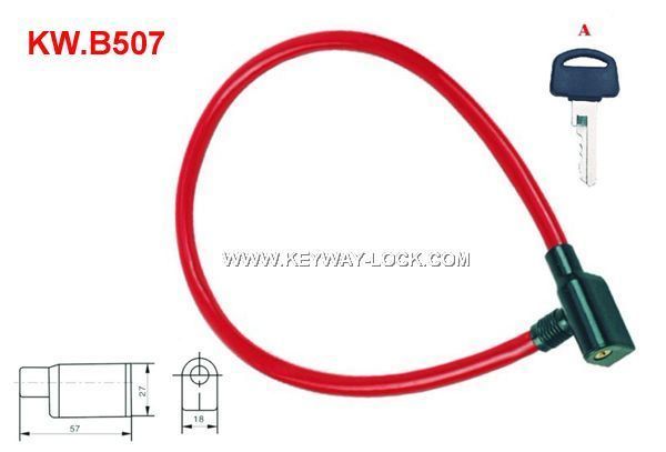 KW.B507 Steel wire lock'