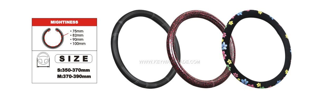 kw.A90007 steering wheel cover